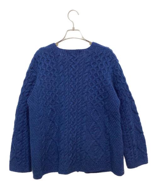 ARAN CRAFTS（アランクラフト）aran crafts (アランクラフト) アランニットカーディガン ネイビー サイズ:Mの古着・服飾アイテム