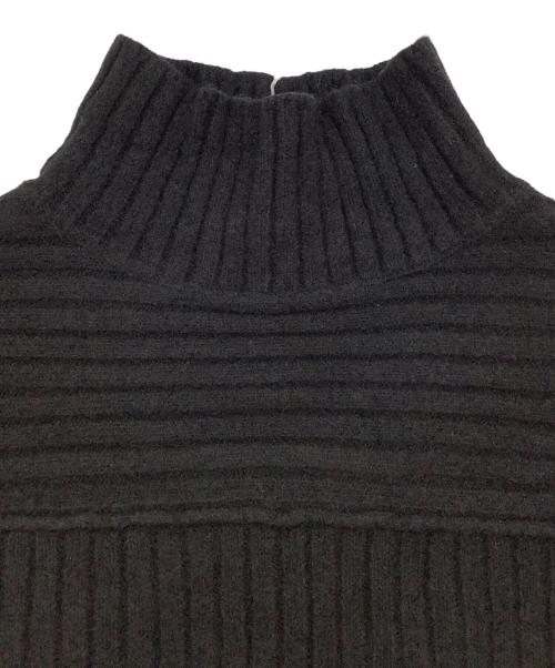 ROSSO（ロッソ）ROSSO (ロッソ) UR TECHリブニットロングワンピース ブラック サイズ:FREEの古着・服飾アイテム