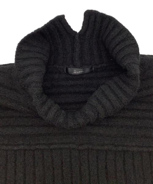 ROSSO（ロッソ）ROSSO (ロッソ) UR TECHリブニットロングワンピース ブラック サイズ:FREEの古着・服飾アイテム