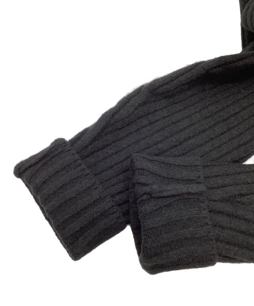 ROSSO（ロッソ）ROSSO (ロッソ) UR TECHリブニットロングワンピース ブラック サイズ:FREEの古着・服飾アイテム