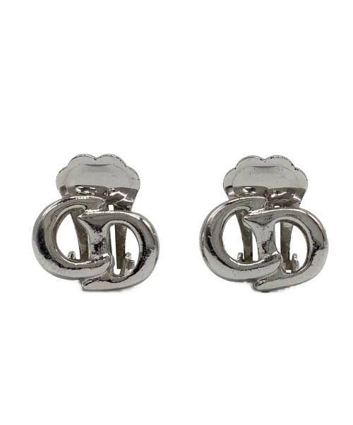 Christian Dior（クリスチャン ディオール）Christian Dior (クリスチャン ディオール) CDロゴ イヤリング シルバーカラー シルバーカラーの古着・服飾アイテム