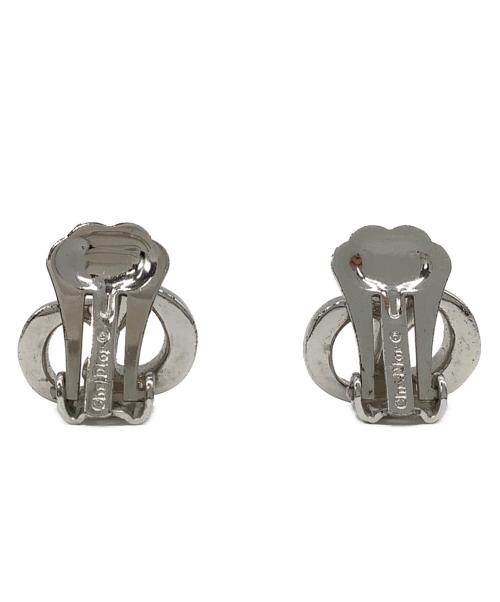 Christian Dior（クリスチャン ディオール）Christian Dior (クリスチャン ディオール) CDロゴ イヤリング シルバーカラー シルバーカラーの古着・服飾アイテム