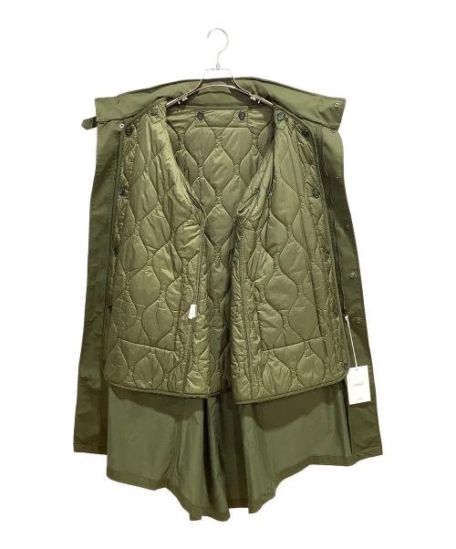 soerte（ソエルテ）soerte (ソエルテ) M-65 Oversize military coat カーキ サイズ:1の古着・服飾アイテム