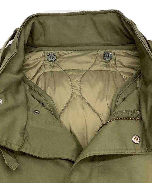 soerte（ソエルテ）soerte (ソエルテ) M-65 Oversize military coat カーキ サイズ:1の古着・服飾アイテム