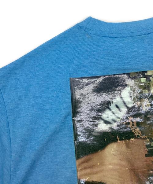 Acne studios（アクネ ストゥディオス）ACNE STUDIOS (アクネ ストゥディオス) Video-print T-shirt ブルー サイズ:Mの古着・服飾アイテム