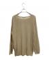 RIVE DROITE (リヴドロワ) ペーパーガーゼルーズシアーニット ベージュ サイズ:F：2000円