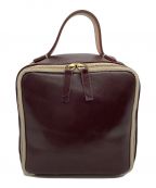 TIDE WAYタイドウェイ）の古着「ハンドバッグ MOSS SQUARE TOTE」｜ブラウン