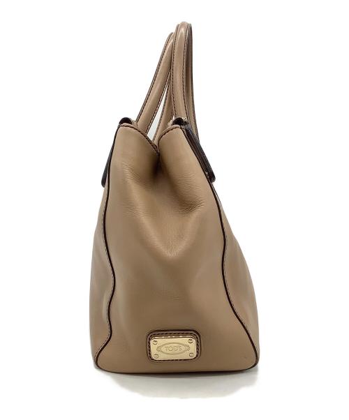 TOD'S（トッズ）TOD'S (トッズ) Dバッグ ベージュの古着・服飾アイテム