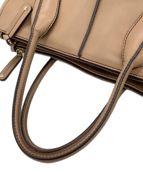 TOD'S（トッズ）TOD'S (トッズ) Dバッグ ベージュの古着・服飾アイテム