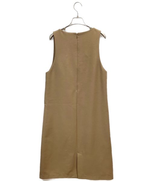 ROSSO（ロッソ）ROSSO (ロッソ) ジャンパーワンピース ブラウン サイズ:38の古着・服飾アイテム