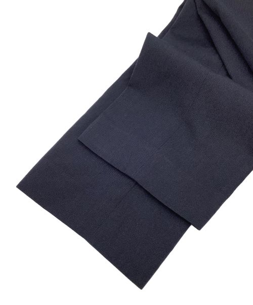 AURALEE（オーラリー）AURALEE (オーラリー) ウールモヘアギャバジンスラックス ネイビーの古着・服飾アイテム