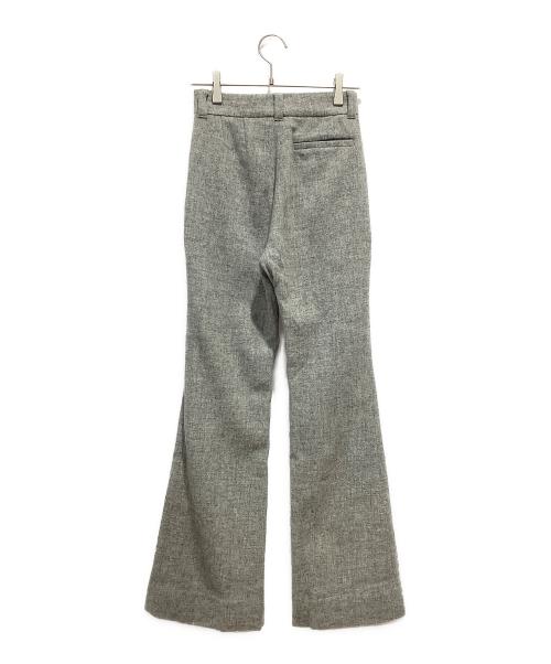 MADISON BLUE（マディソンブルー）MADISON BLUE (マディソンブルー) ウールフレアパンツ グレー サイズ:00の古着・服飾アイテム