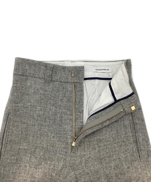 MADISON BLUE（マディソンブルー）MADISON BLUE (マディソンブルー) ウールフレアパンツ グレー サイズ:00の古着・服飾アイテム
