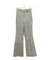 MADISON BLUE（マディソンブルー）の古着「ウールフレアパンツ」｜グレー