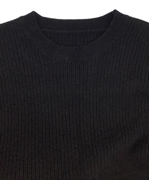 Spick and Span（スピックアンドスパン）Spick and Span (スピックアンドスパン) リブニットワンピース ブラック サイズ:FREEの古着・服飾アイテム