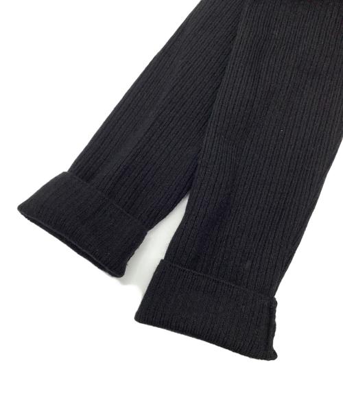 Spick and Span（スピックアンドスパン）Spick and Span (スピックアンドスパン) リブニットワンピース ブラック サイズ:FREEの古着・服飾アイテム