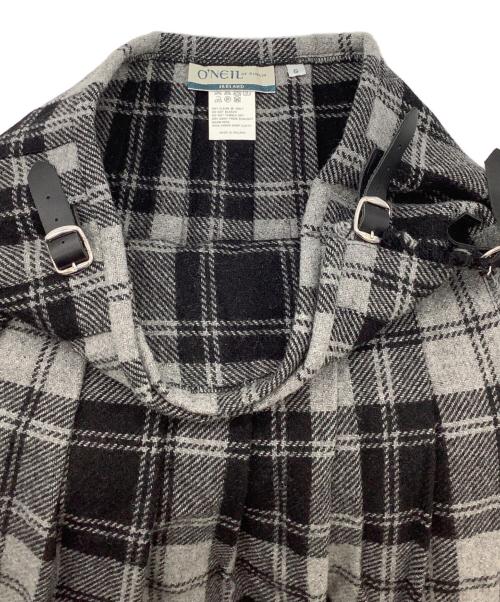 O'NEIL OF DUBLIN（オニールオブダブリン）O'NEIL OF DUBLIN (オニールオブダブリン) プリーツラップスカート ブラック サイズ:Sの古着・服飾アイテム