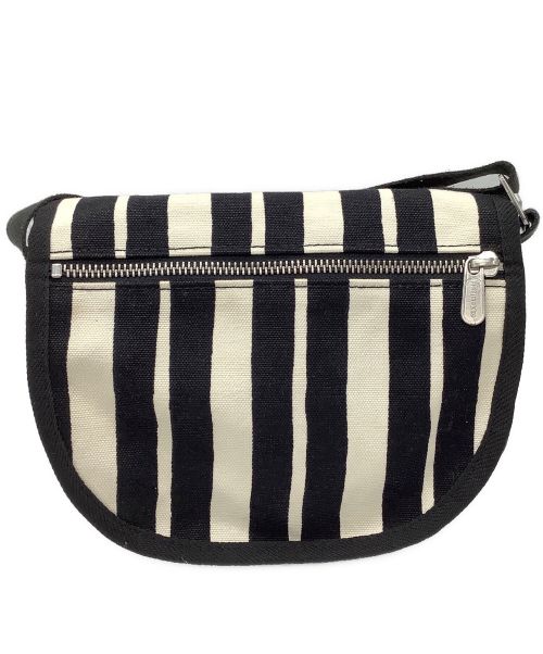 marimekko（マリメッコ）marimekko (マリメッコ) Kerttu SHOULDER BAG ブラック×ホワイトの古着・服飾アイテム