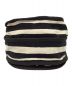中古・古着 marimekko (マリメッコ) Kerttu SHOULDER BAG ブラック×ホワイト：3000円