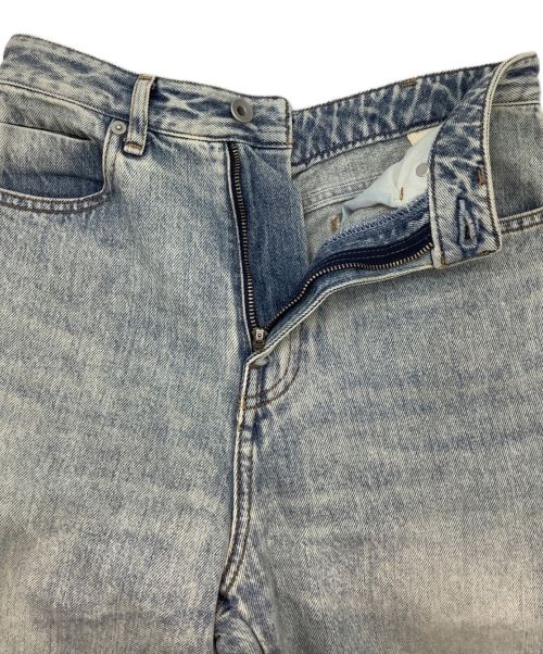 Whim Gazette（ウィムガゼット）Whim Gazette (ウィムガゼット) KYOKO HASEGAWA (京子長谷川) デニムパンツ インディゴ サイズ:27の古着・服飾アイテム