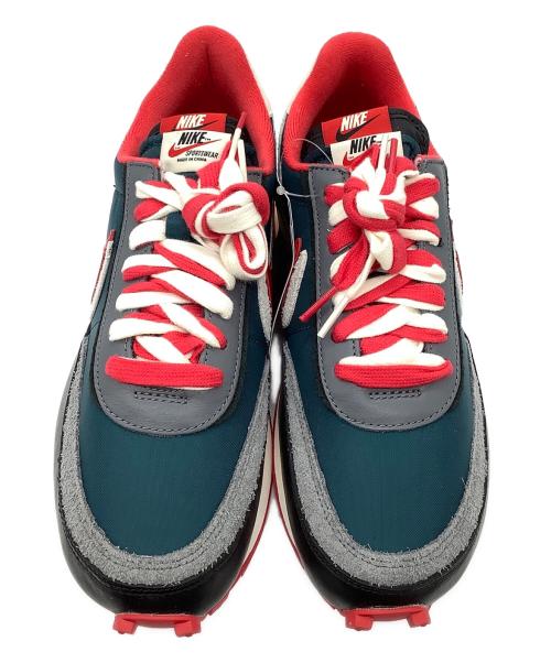 NIKE（ナイキ）NIKE (ナイキ) sacai (サカイ) UNDERCOVER (アンダーカバー) ローカットスニーカー レッド×グリーン×グレー サイズ:27の古着・服飾アイテム