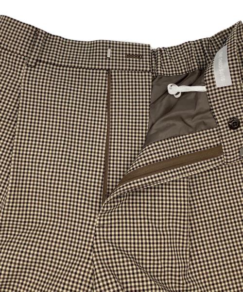 ORIHICA（オリヒカ）ORIHICA (オリヒカ) THE THIRD SUITS ダブルブレスト 2ピース スーツ ブラウン サイズ:Lの古着・服飾アイテム