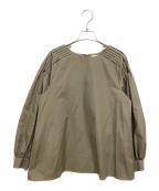 UNITED ARROWS TOKYOユナイテッドアローズトウキョウ）の古着「ショルダータックブラウス」｜ベージュ