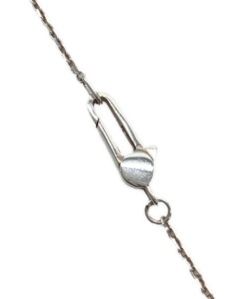 GUCCI（グッチ）GUCCI (グッチ) スクエアプレートシルバーネックレスの古着・服飾アイテム