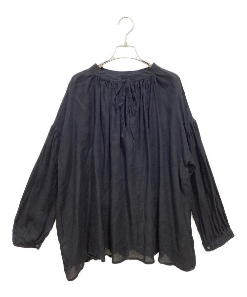 TUTIE.（ツチエ）TUTIE. (ツチエ) 2WAYギャザーブラウス ブラック サイズ:FREEの古着・服飾アイテム