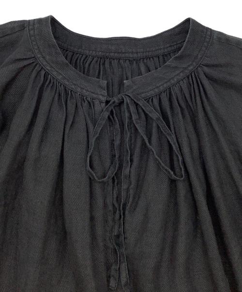 TUTIE.（ツチエ）TUTIE. (ツチエ) 2WAYギャザーブラウス ブラック サイズ:FREEの古着・服飾アイテム