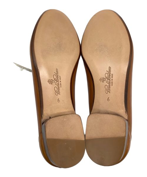 BROOKS BROTHERS（ブルックスブラザーズ）BROOKS BROTHERS (ブルックスブラザーズ) コインローファー ブラウン サイズ:6の古着・服飾アイテム