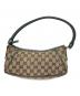 GUCCI (グッチ) ワンショルダーバッグ グリーン×ベージュ：35000円