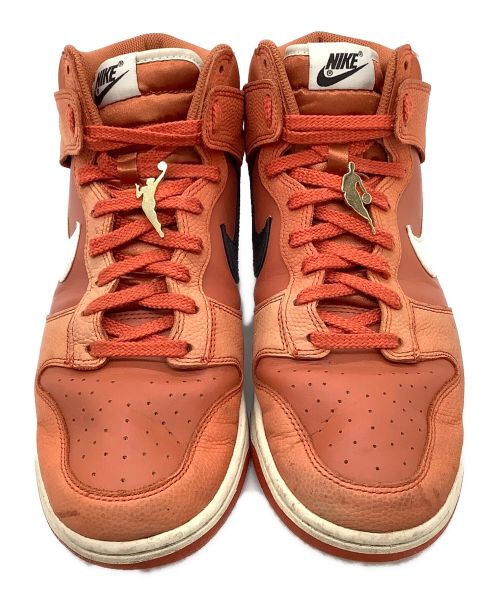 NIKE（ナイキ）NIKE (ナイキ) DUNK HI RETRO PRM EMB オレンジ サイズ:cm 28の古着・服飾アイテム