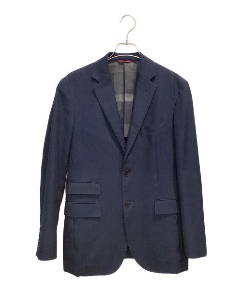 BLACK LABEL CRESTBRIDGE（ブラックレーベル クレストブリッジ）BLACK LABEL CRESTBRIDGE (ブラックレーベル クレストブリッジ) セットアップスーツ ネイビー サイズ:Lの古着・服飾アイテム