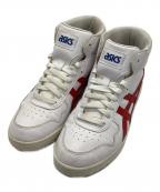 asicsアシックス）の古着「ジャパンL 復刻モデル」｜ホワイト×レッド