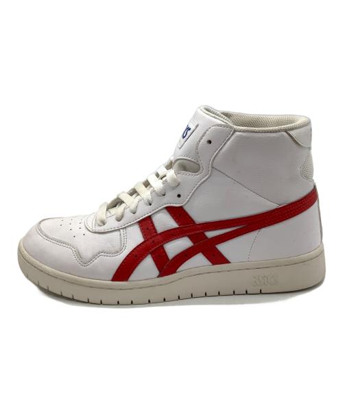 asics（アシックス）asics (アシックス) ジャパンL 復刻モデル ホワイト×レッド サイズ:26の古着・服飾アイテム