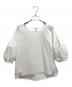 ELLIE（エリー）の古着「半袖ブラウス」｜ホワイト