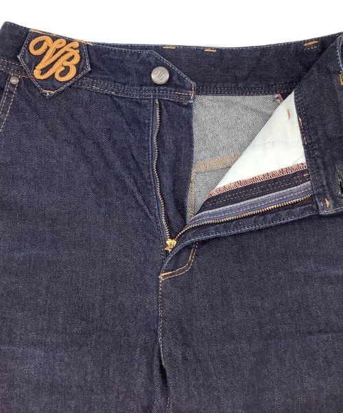 verybrain（ベリーブレイン）verybrain (ベリーブレイン) デニムパンツ インディゴ サイズ:Sの古着・服飾アイテム