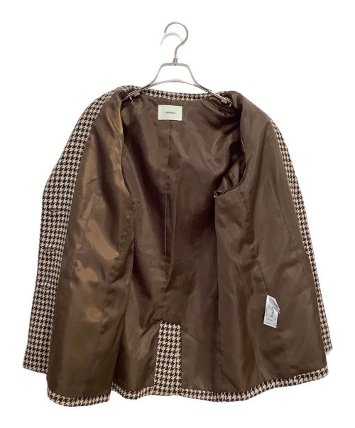 MURUA（ムルーア）MURUA (ムルーア) セットアップ ブラウン×ベージュ サイズ:SIZE トップス（F）ボトムス（M）の古着・服飾アイテム