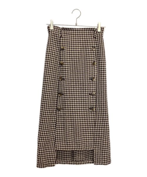 MURUA（ムルーア）MURUA (ムルーア) セットアップ ブラウン×ベージュ サイズ:SIZE トップス（F）ボトムス（M）の古着・服飾アイテム