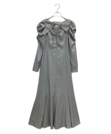 eimy istoire 【美品】ショルダーリボンワンピース グレー 1069001109166510_01_9641.jpeg