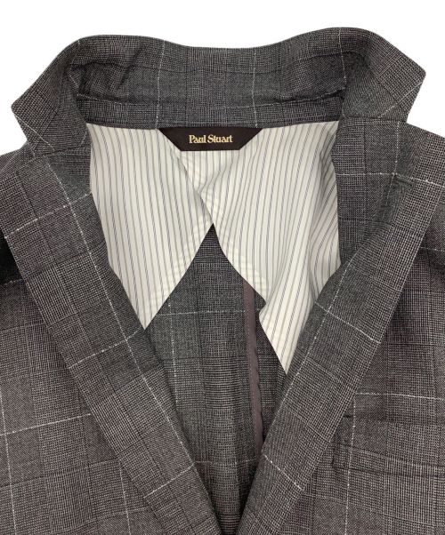 Paul Stuart（ポールスチュアート）Paul Stuart (ポールスチュアート) 2Bテーラードジャケット グレー サイズ:48の古着・服飾アイテム