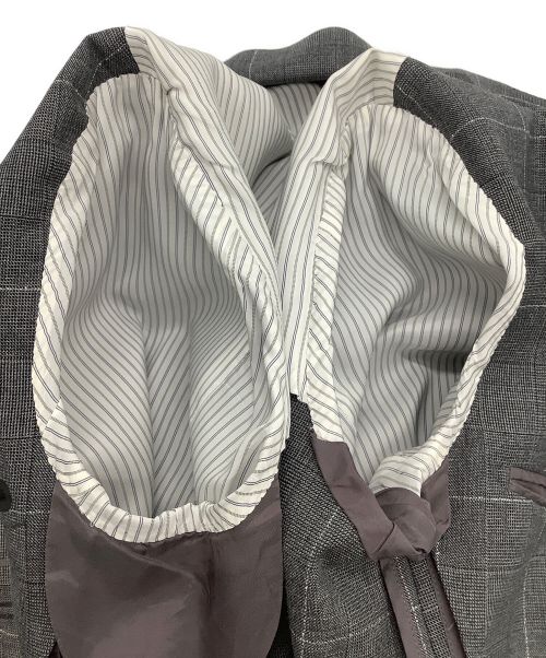 Paul Stuart（ポールスチュアート）Paul Stuart (ポールスチュアート) 2Bテーラードジャケット グレー サイズ:48の古着・服飾アイテム