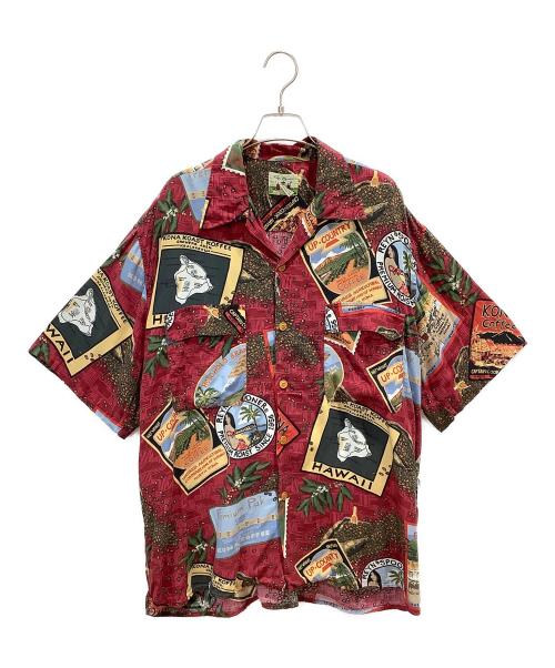 reyn spooner（レイン スプナー）reyn spooner (レイン スプナー) アロハシャツ レッド サイズ:Lの古着・服飾アイテム