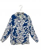 KAMEHAMEHAカメハメハ）の古着「アロハシャツ」｜ブルー×ホワイト