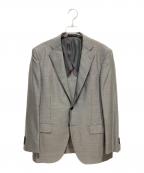 Hilton Timeヒルトンタイム）の古着「シルク混テーラードジャケット」｜グレー
