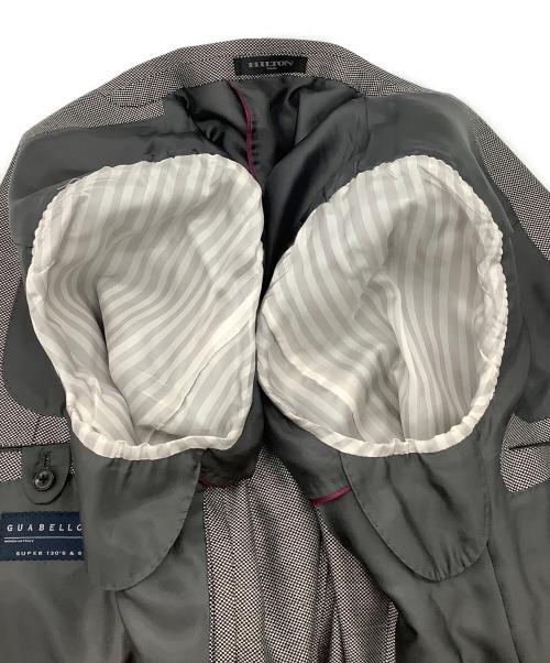 Hilton Time（ヒルトンタイム）Hilton Time (ヒルトンタイム) シルク混テーラードジャケット グレー サイズ:AB-5の古着・服飾アイテム