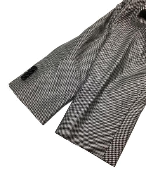 Hilton Time（ヒルトンタイム）Hilton Time (ヒルトンタイム) シルク混テーラードジャケット グレー サイズ:AB-5の古着・服飾アイテム