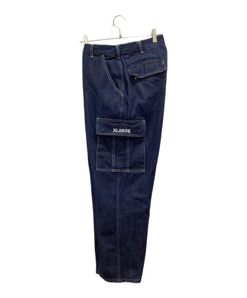 X-LARGE（エクストララージ）X-LARGE (エクストララージ) DENIM 6POCKET PANTS インディゴ サイズ:34の古着・服飾アイテム