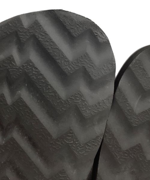 MOHI（モヒ）MOHI (モヒ) ダブルベルトスタッズサンダル ブラック サイズ:23の古着・服飾アイテム